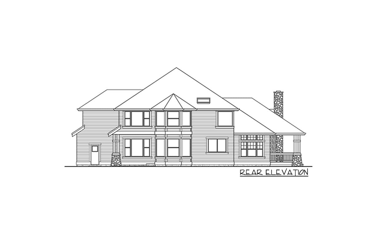 Plan 23159JD: Craftsman House Plan with Generous Wraparound Covered Porch - Image #25 - Craftsman, Northwest