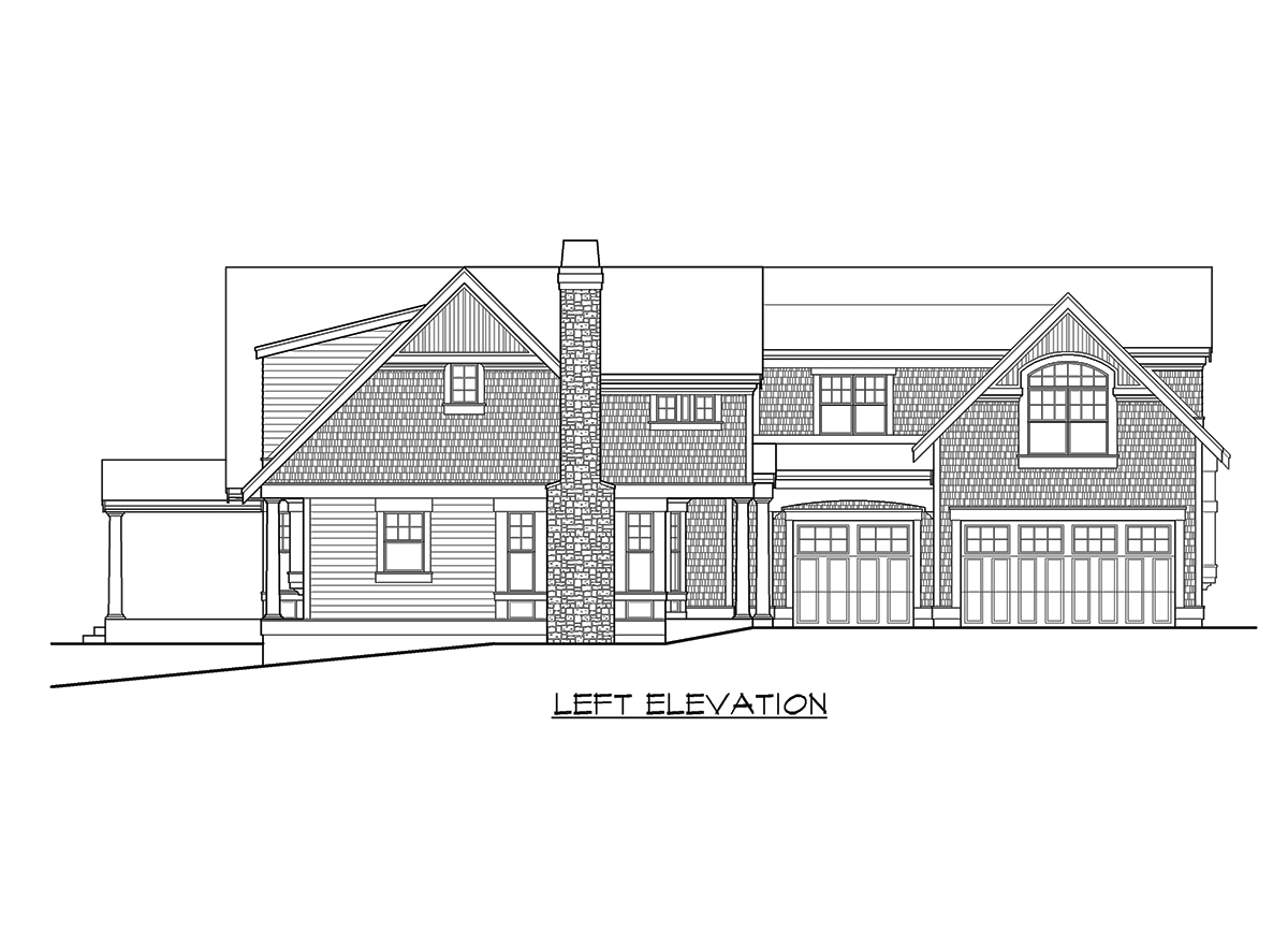 Plan 23165JD: Old World Facade with Modern Floor Plan - Image #16 - Craftsman, Northwest, Shingle