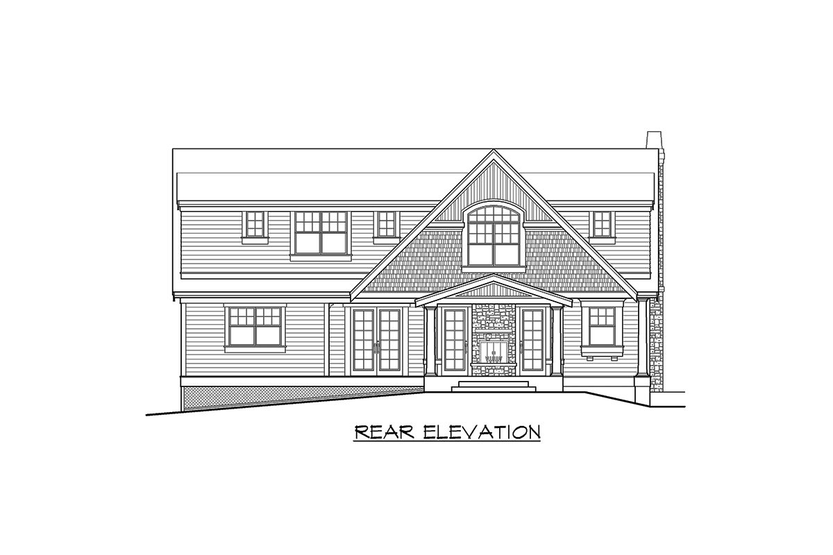 Plan 23165JD: Old World Facade with Modern Floor Plan - Image #17 - Craftsman, Northwest, Shingle