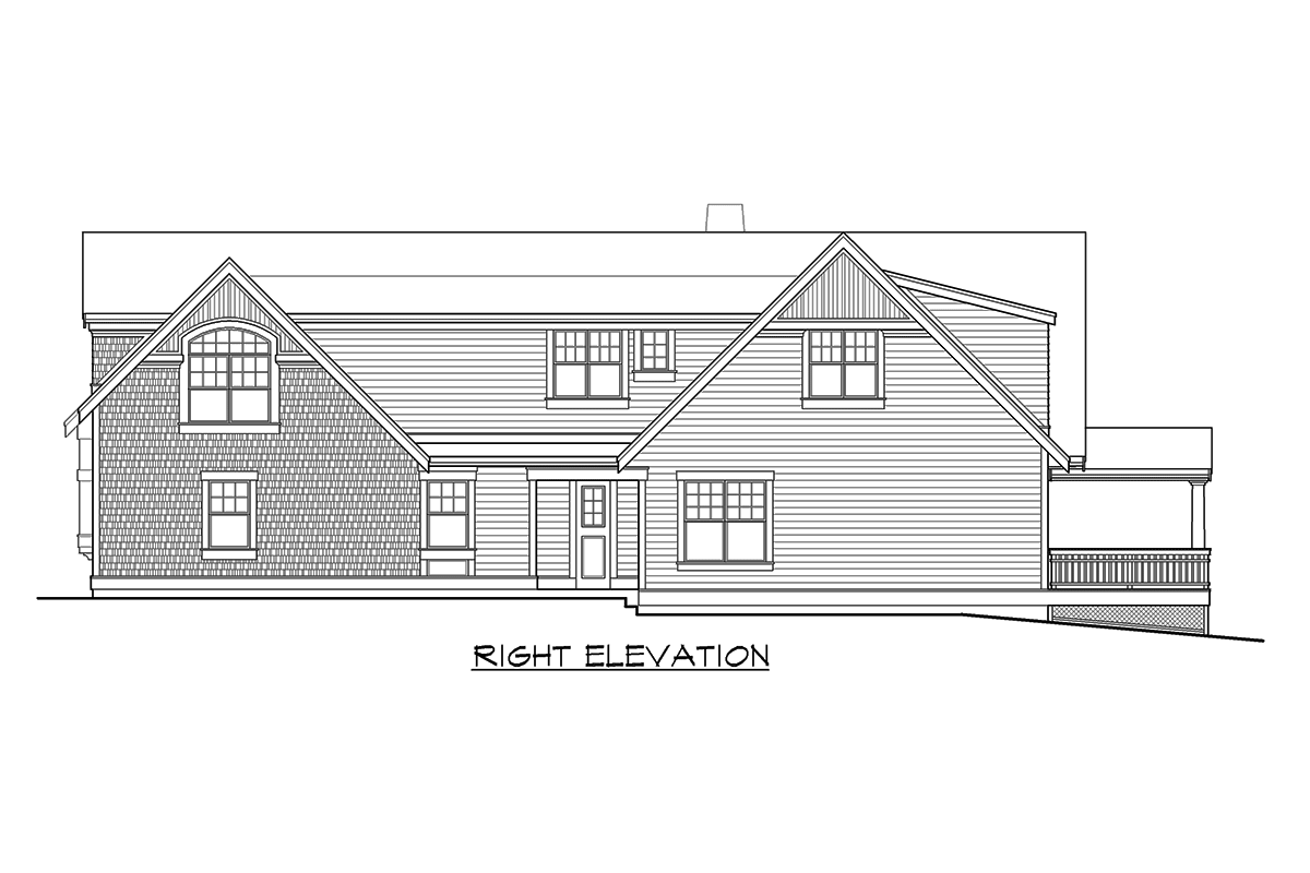 Plan 23165JD: Old World Facade with Modern Floor Plan - Image #18 - Craftsman, Northwest, Shingle
