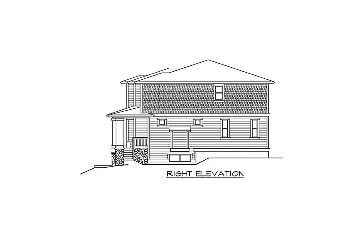 Plan 23166JD: Luxury Master Suite with Private Deck - Image #25 - Craftsman, Northwest, Shingle