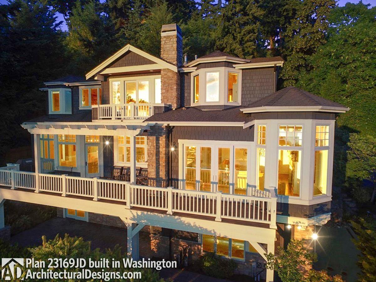 build gallery item - House Plan 23169JD comes to life in Washington!