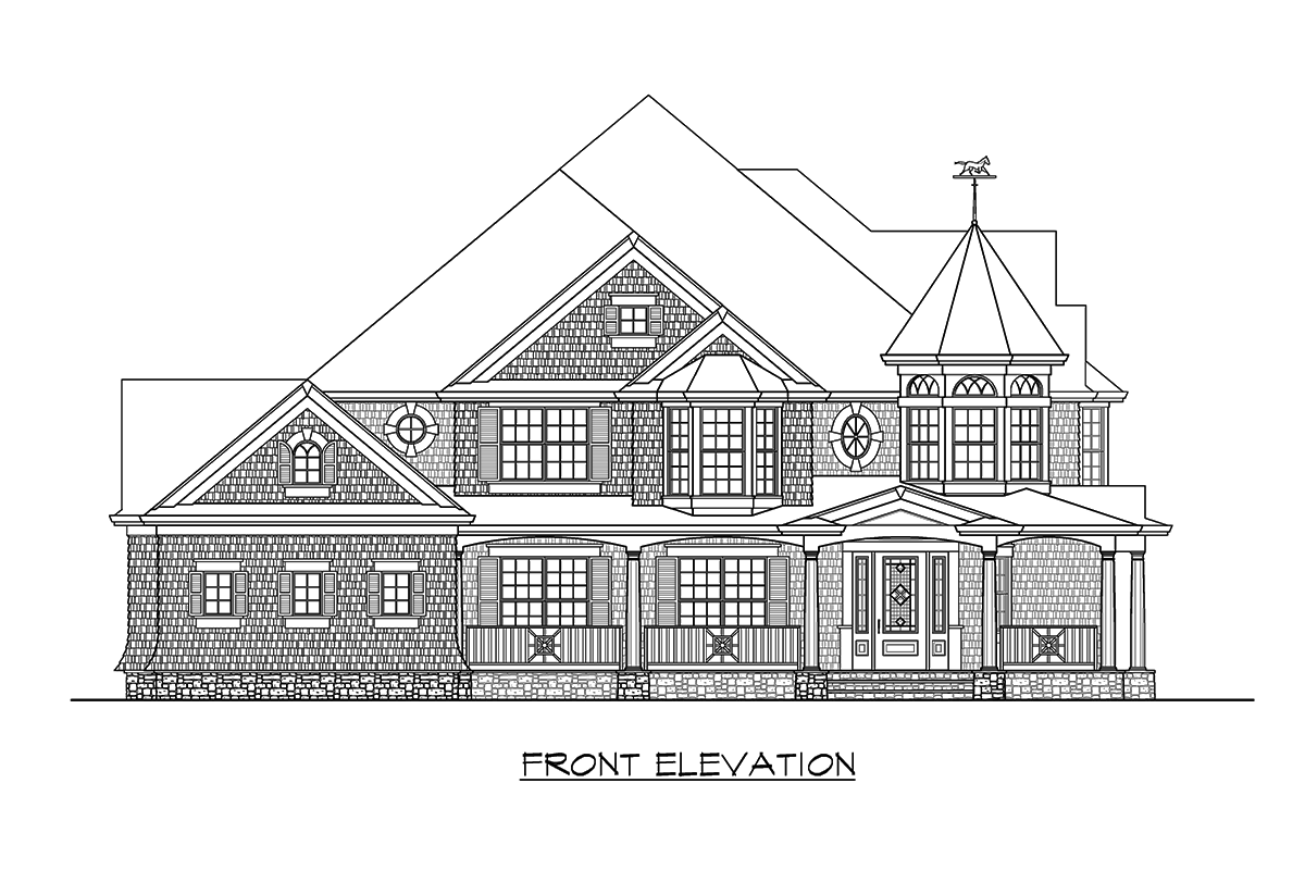 Plan 23172JD: Beautiful Victorian for Corner Lots - Image #5 - Craftsman, Northwest, Victorian