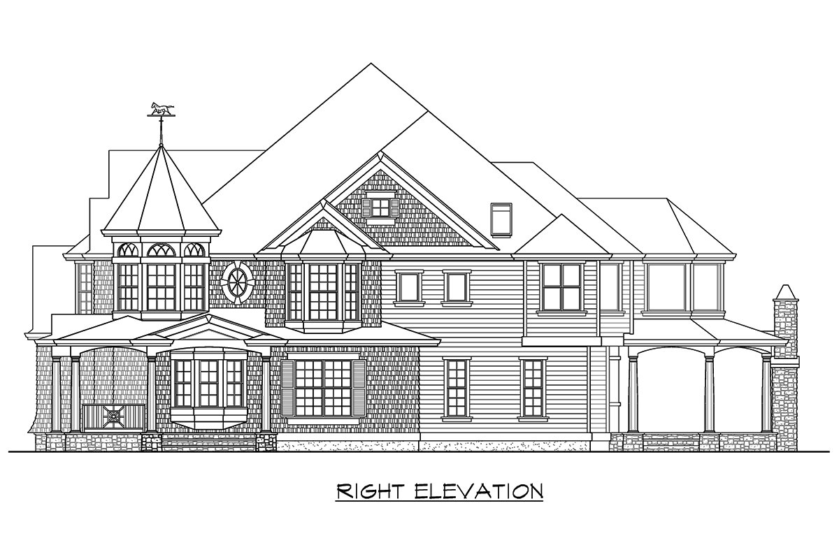 Plan 23172JD: Beautiful Victorian for Corner Lots - Image #8 - Craftsman, Northwest, Victorian