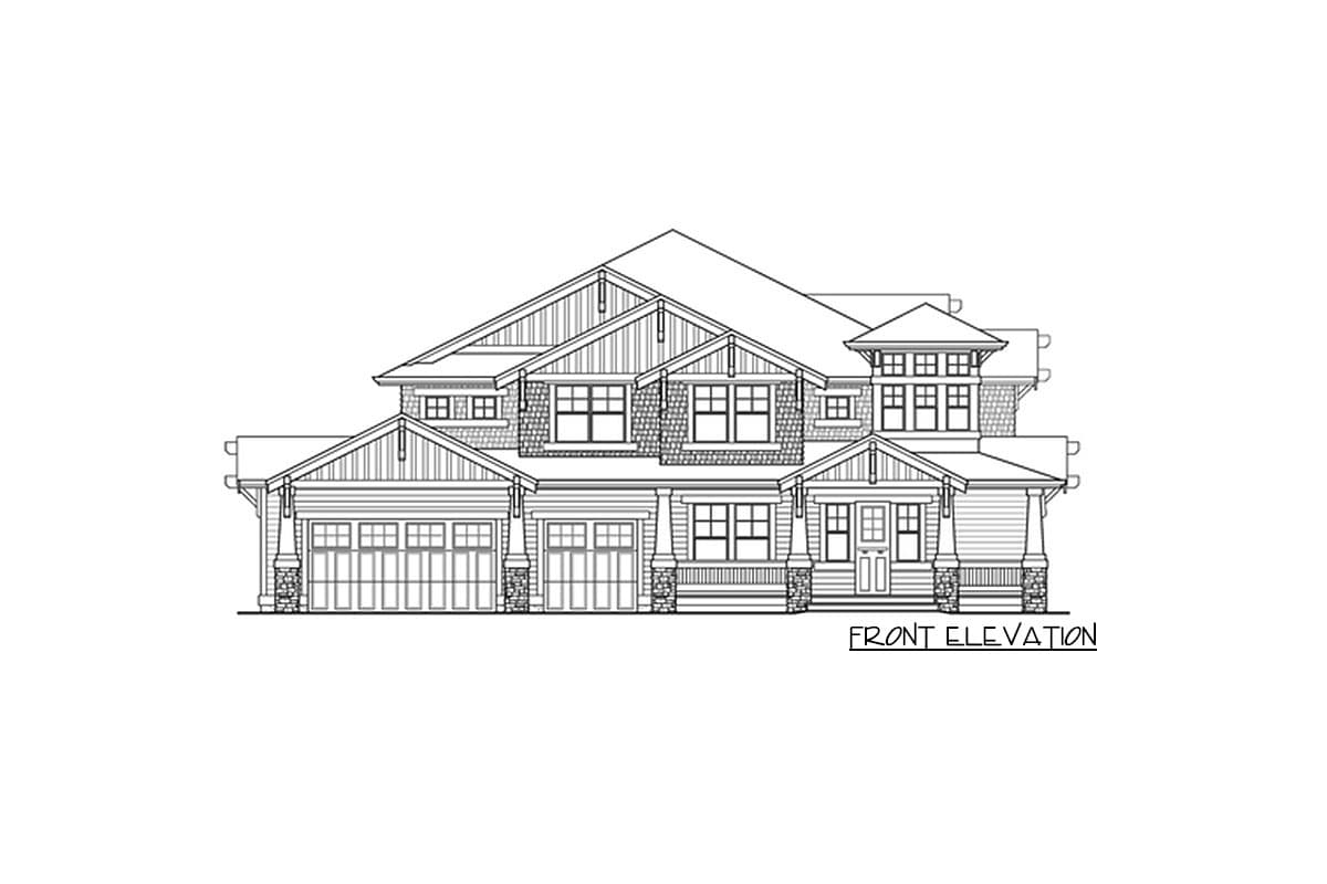 Plan 23173JD: Craftsman Detailing at its Finest - Image #26 - Craftsman, Northwest