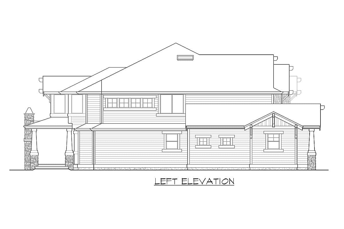 Plan 23175JD: Majestic, Bold Accents with Options - Image #18 - Craftsman, New American, Northwest