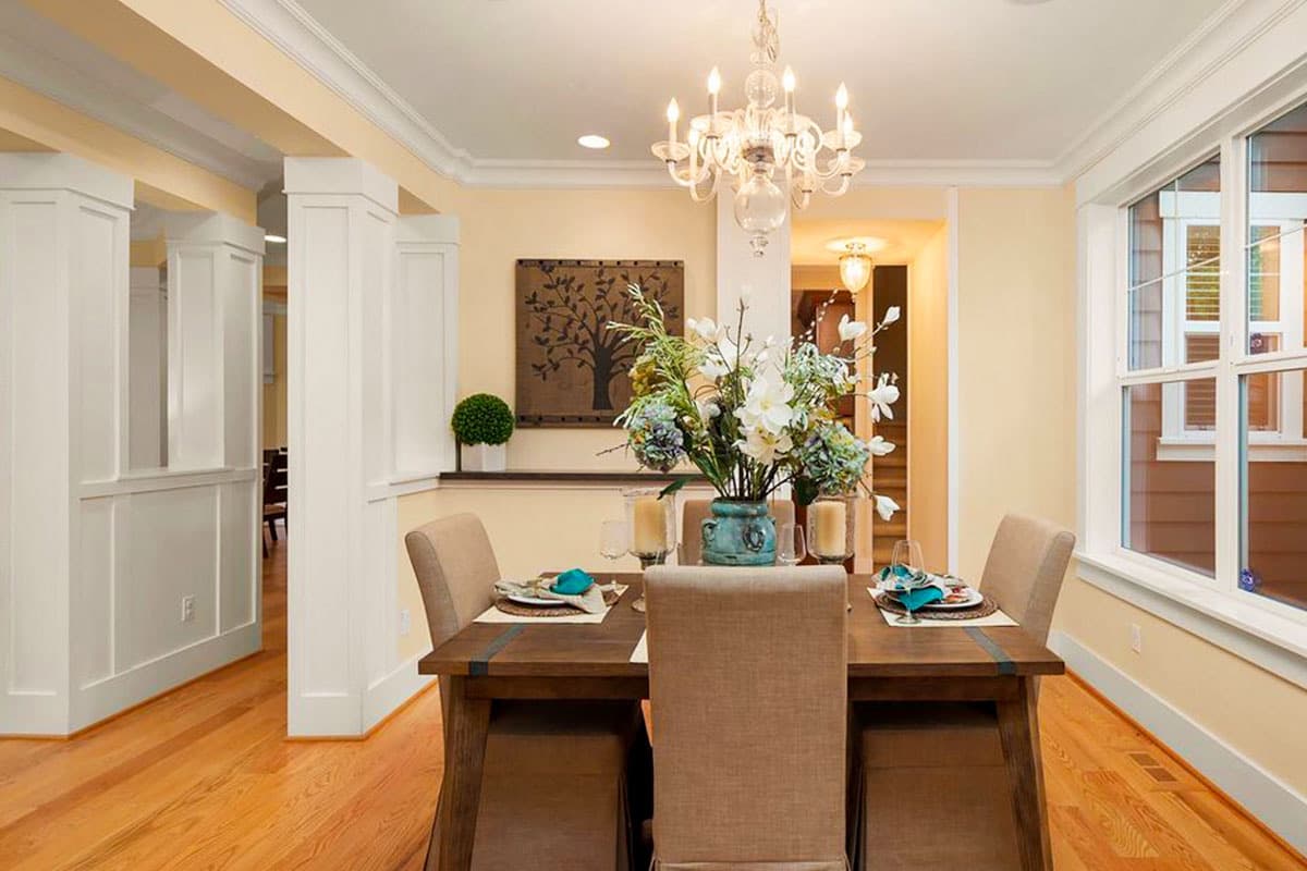 Plan 23177JD: Craftsman House Plan with Upstairs Master Suite with Private Office - Image #4 - Craftsman, Northwest