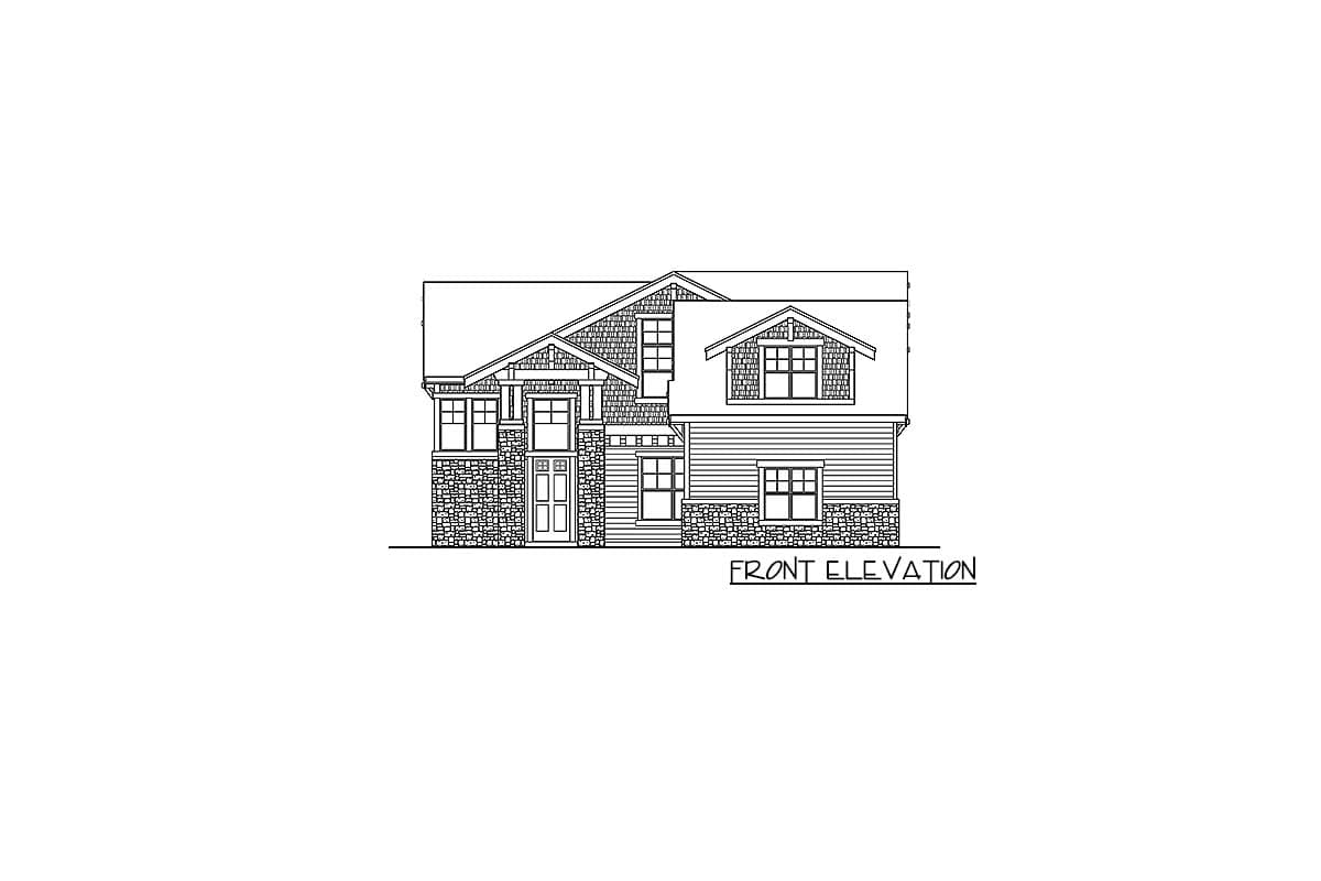 Plan 23178JD: Craftsman House Plan with 3-Level Living - Image #28 - Craftsman, Northwest