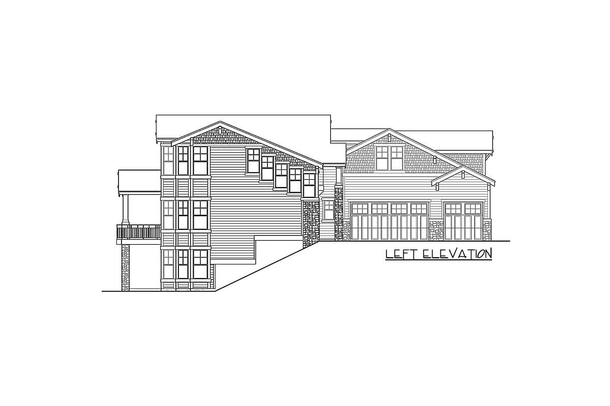 Plan 23178JD: Craftsman House Plan with 3-Level Living - Image #29 - Craftsman, Northwest