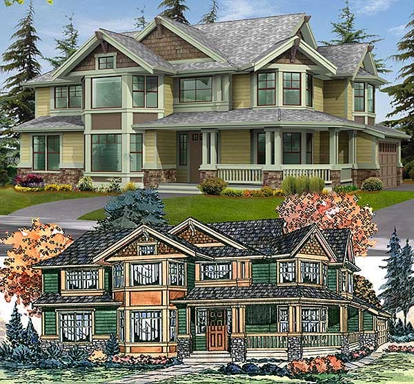 Plan 2318JD: Classic Craftsman with Alternate Available - Image #16 - Craftsman, New American, Northwest
