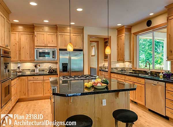 Plan 2318JD: Classic Craftsman with Alternate Available - Image #10 - Craftsman, New American, Northwest