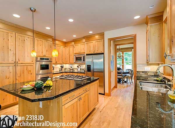 Plan 2318JD: Classic Craftsman with Alternate Available - Image #9 - Craftsman, New American, Northwest