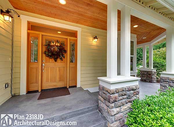 Plan 2318JD: Classic Craftsman with Alternate Available - Image #7 - Craftsman, New American, Northwest