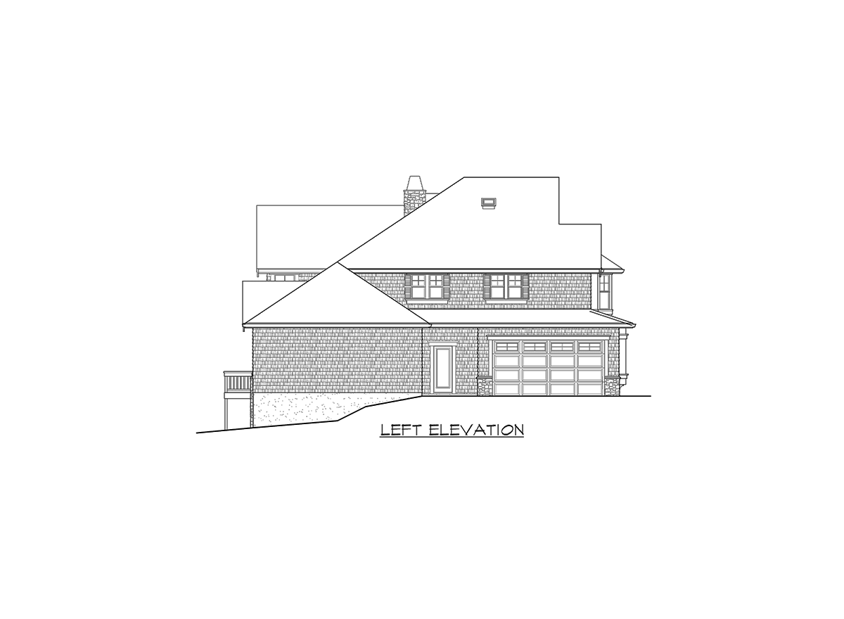 Plan 23180JD: Luxury Craftsman House Plan with Options - Image #18 - Country, Craftsman, Northwest