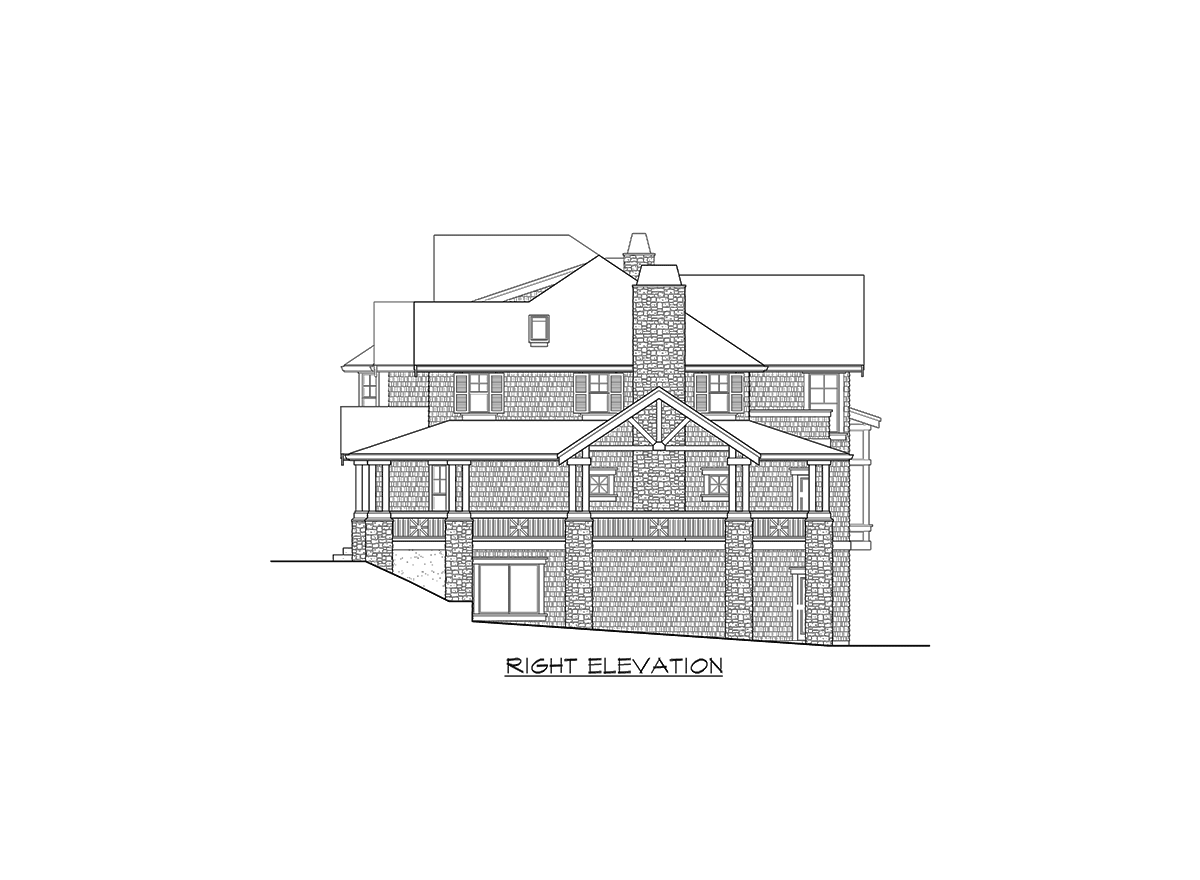 Plan 23180JD: Luxury Craftsman House Plan with Options - Image #20 - Country, Craftsman, Northwest