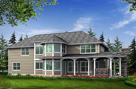 Plan 23192JD: Charming Gazebo with Fireplace - Image #4 - Craftsman, Northwest