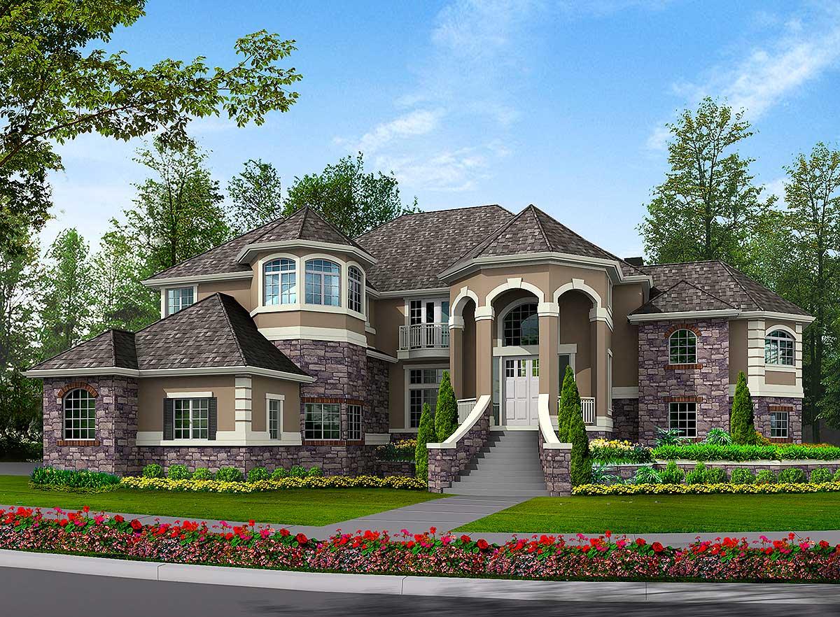 Plan 23200JD: Elegant Home Plan with In-Law Suite - Image #38 - European, Northwest
