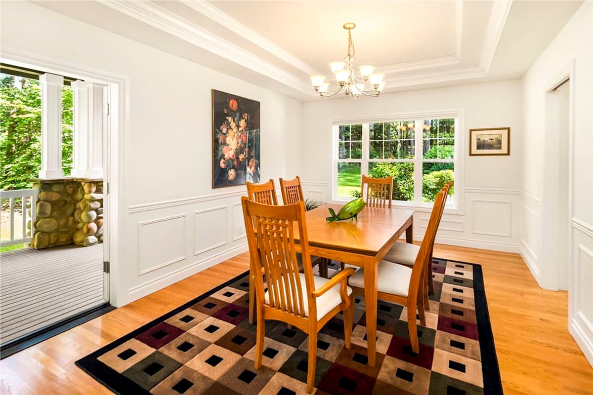 Plan 23206JD: Sunken Family Room Defined by Columns - Image #7 - Country, Craftsman, Northwest