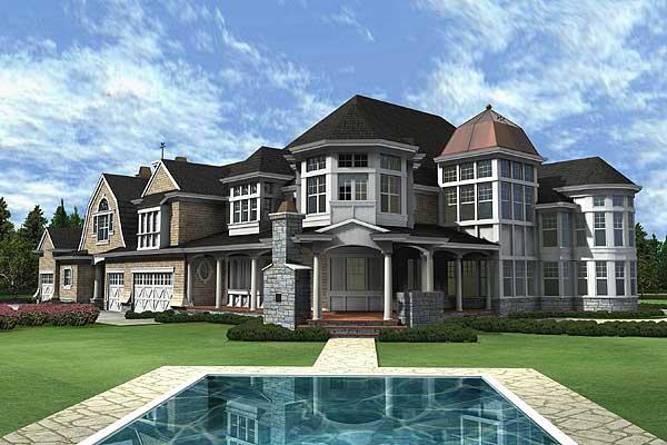 Plan 23219JD: Newport Elegance Award-Winning Luxury Plan - Image #23 - Coastal, Country, Craftsman, Northwest, Shingle