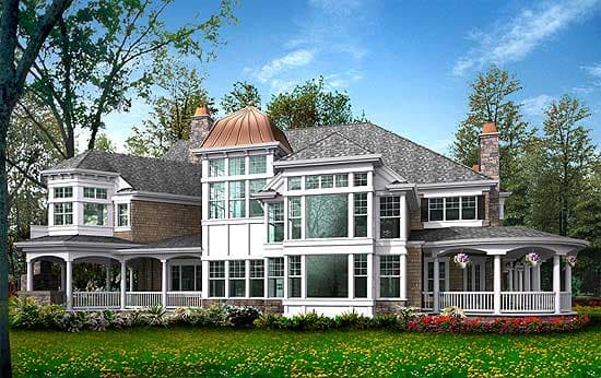 Plan 23222JD: Grand Estate Home with Lots of Extras - Image #16 - Coastal, Country, Craftsman, Northwest, Shingle