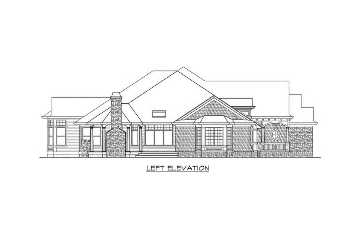 Plan 23225JD: Stunning Classical Facade with Unique Floor Plan - Image #24 - Craftsman, New American, Northwest