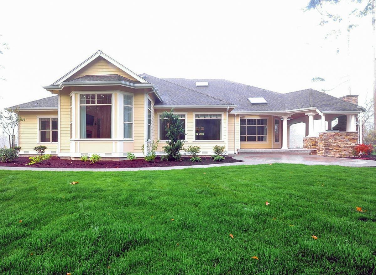 Plan 23225JD: Stunning Classical Facade with Unique Floor Plan - Image #8 - Craftsman, New American, Northwest