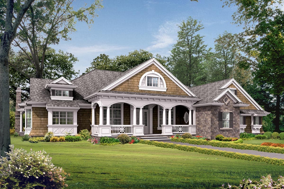 Plan 23225JD: Stunning Classical Facade with Unique Floor Plan - Image #21 - Craftsman, New American, Northwest