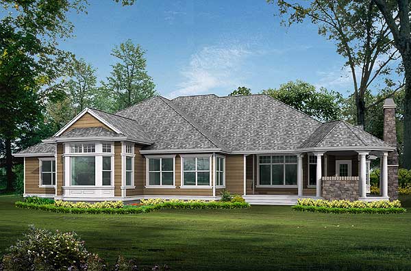 Plan 23227JD: Classic Look with Unique Floor Plan - Image #16 - Craftsman, Northwest