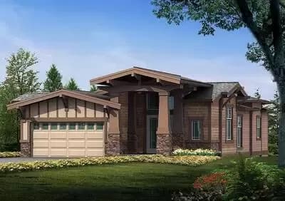 Modern Twist on Prairie Style Home