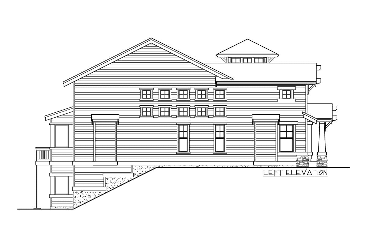 Plan 23242JD: Unique Two-Story Entry - Image #17 - Craftsman, Mountain, Northwest