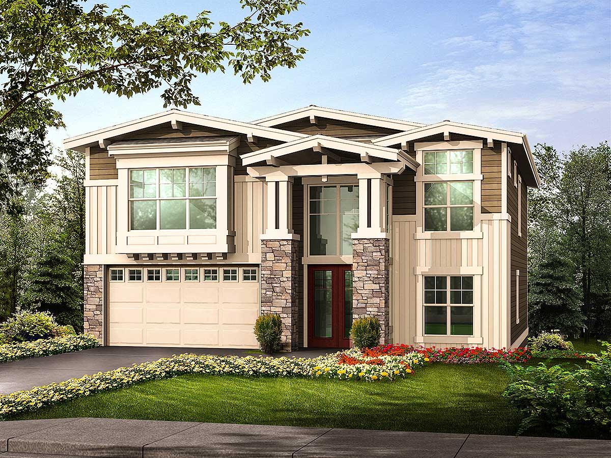 Plan 23248JD: Craftsman with Multiple Plan Options - Image #24 - Craftsman, Northwest