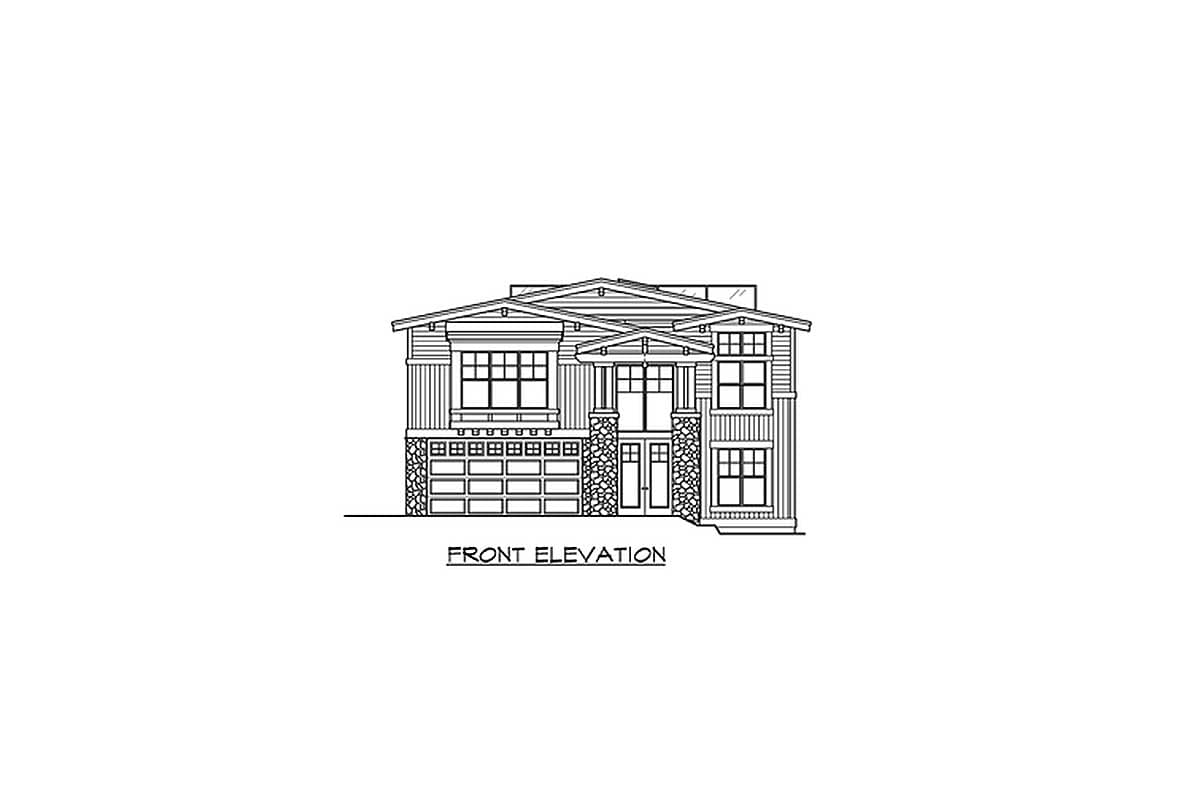 Plan 23248JD: Craftsman with Multiple Plan Options - Image #25 - Craftsman, Northwest
