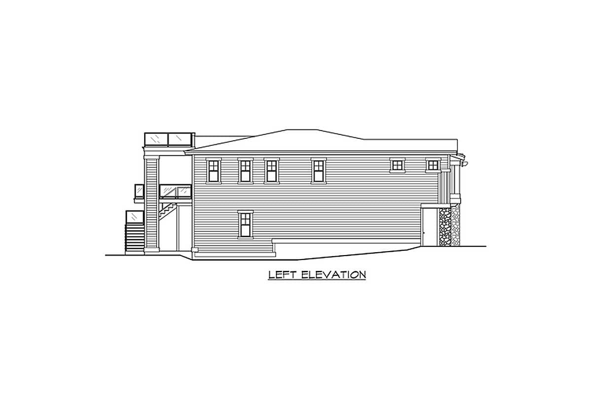 Plan 23248JD: Craftsman with Multiple Plan Options - Image #26 - Craftsman, Northwest
