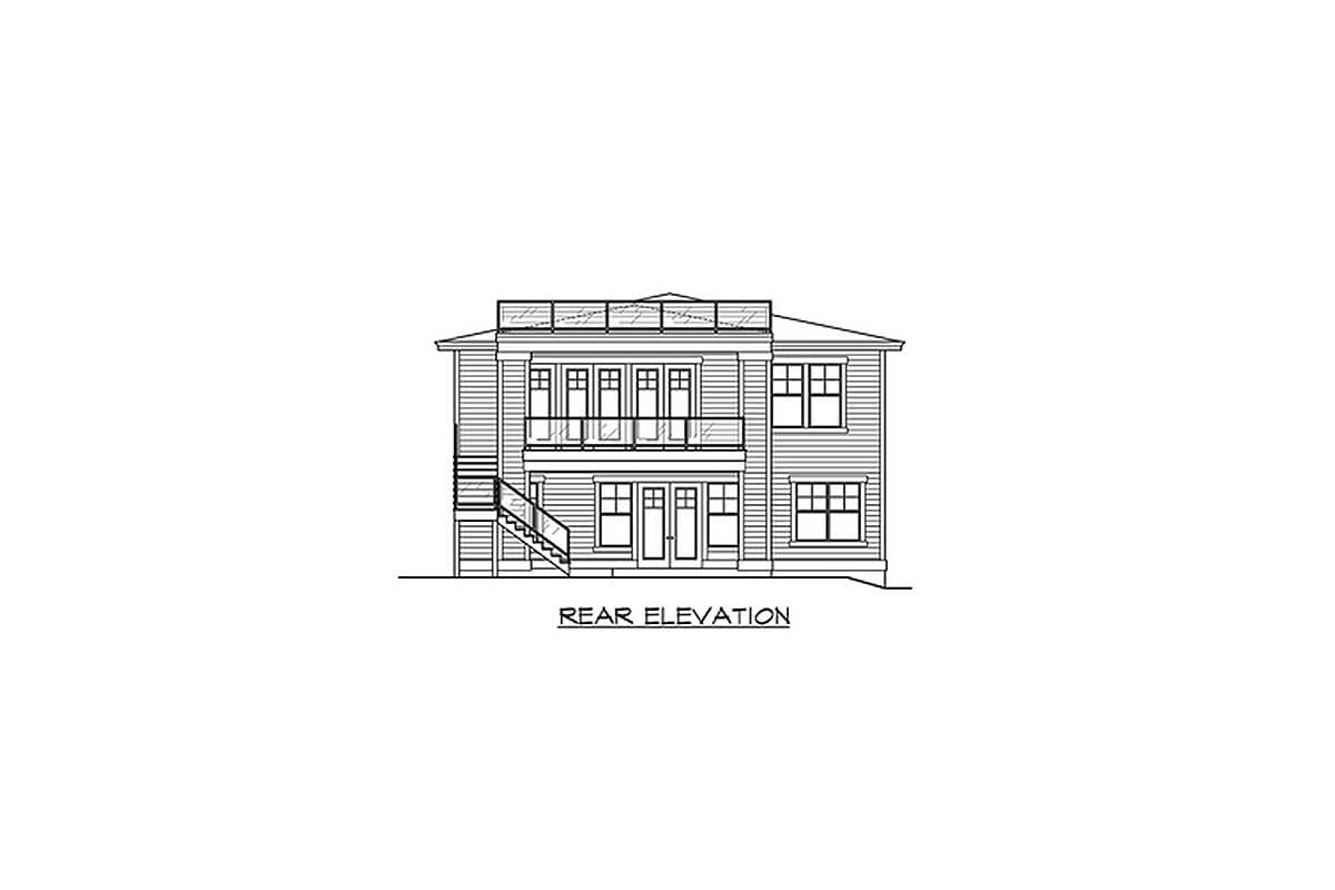Plan 23248JD: Craftsman with Multiple Plan Options - Image #27 - Craftsman, Northwest