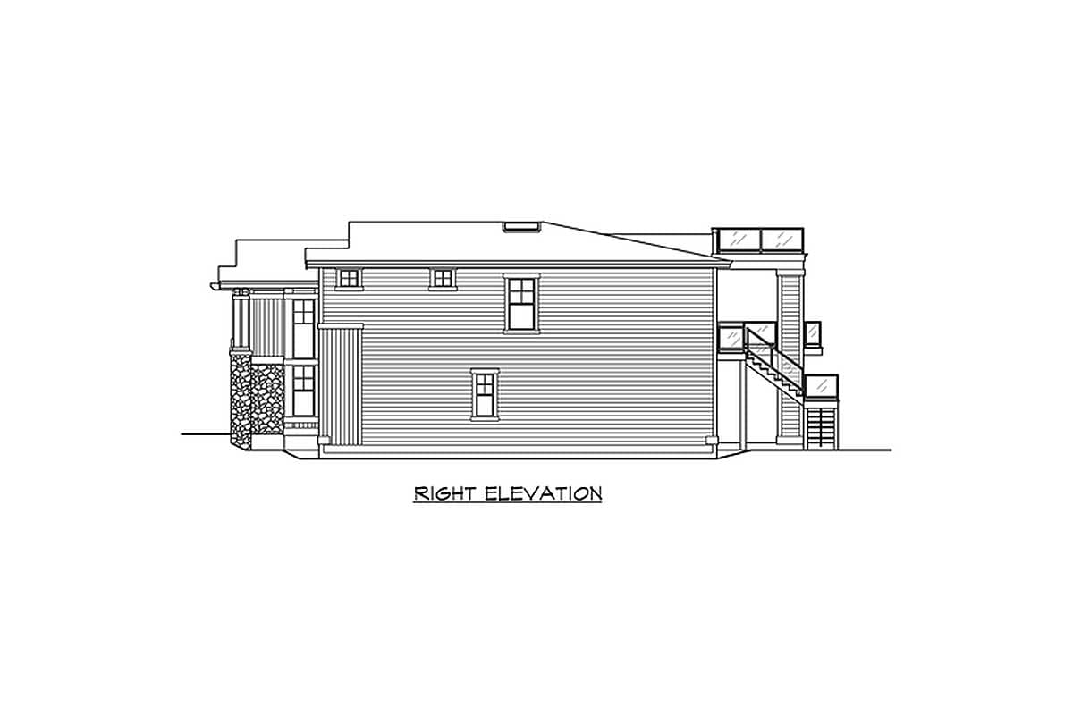 Plan 23248JD: Craftsman with Multiple Plan Options - Image #28 - Craftsman, Northwest