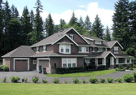 Plan 2325JD: Master Up or Down Luxury Craftsman - Image #7 - Craftsman, Northwest