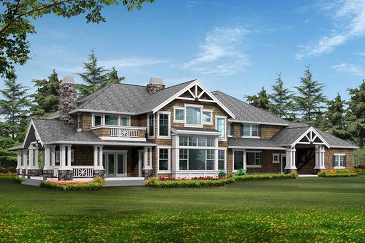 Plan 2325JD: Master Up or Down Luxury Craftsman - Image #19 - Craftsman, Northwest
