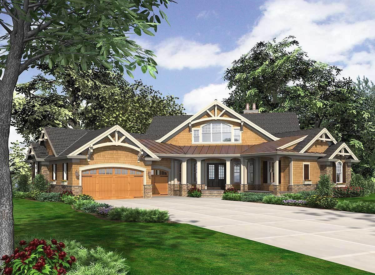 Plan 23252JD: Dramatic Craftsman House Plan - Image #28 - Craftsman, Northwest