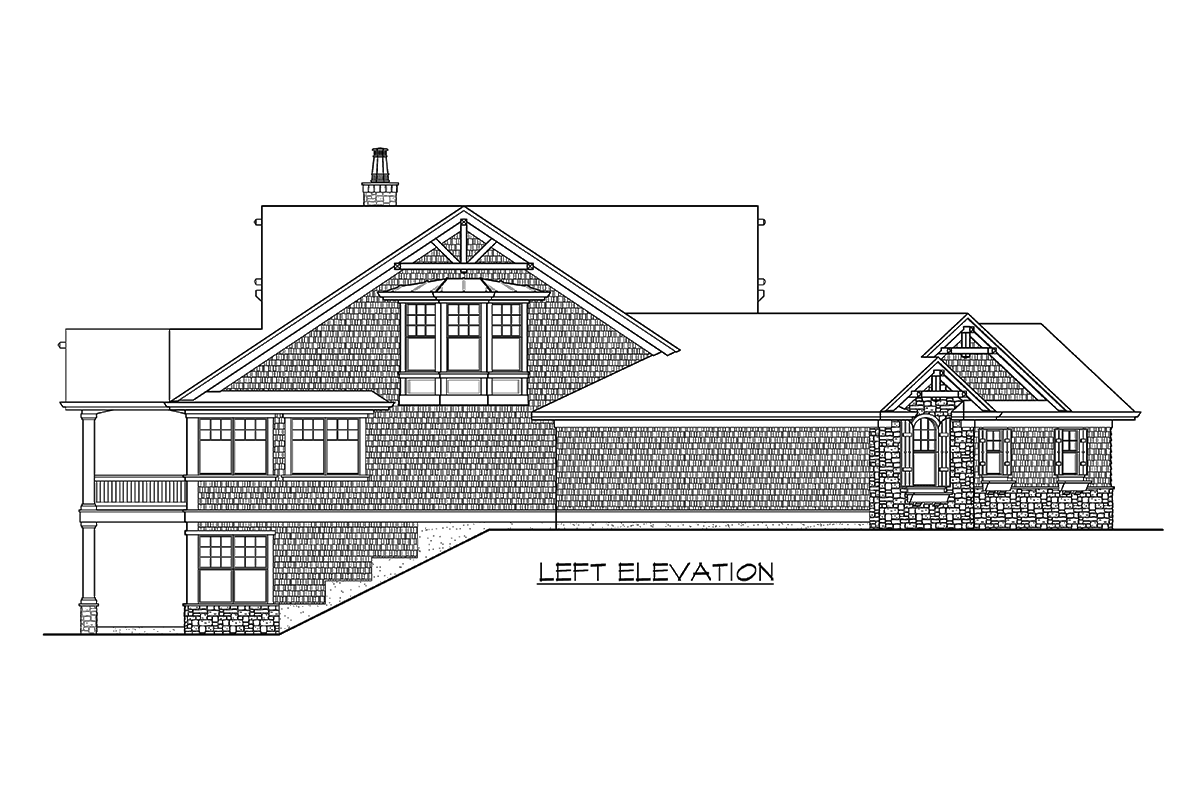 Plan 23253JD: Dramatic Craftsman Home Plan - Image #32 - Craftsman, Northwest, Vacation