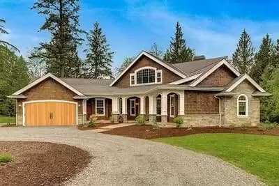 Dramatic Craftsman Home Plan