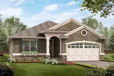 Simple Craftsman Ranch with Options