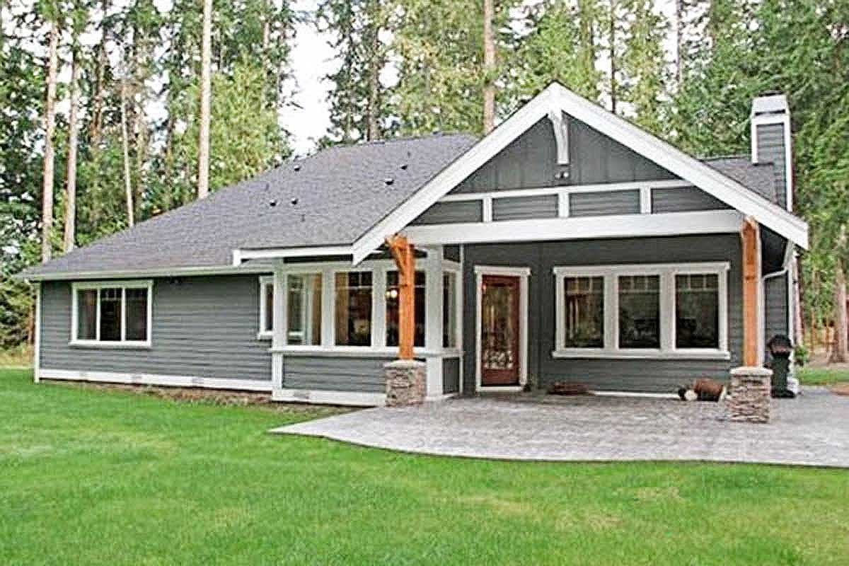 Plan 23267JD: Craftsman House Plan with Awesome Outdoor Living Room - 1880 Sq Ft - Image #18 - Craftsman, New American, Northwest