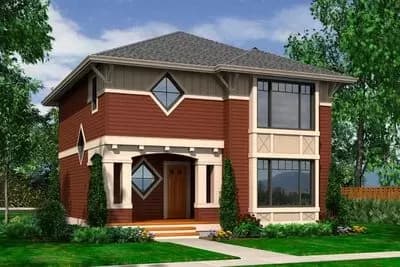 Distinctive Northwest House Plan