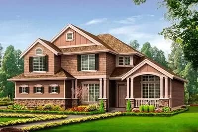 Craftsman House Plan With Side-Load Garage
