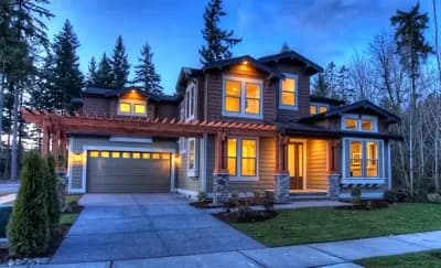 Unique Craftsman with Central Patio