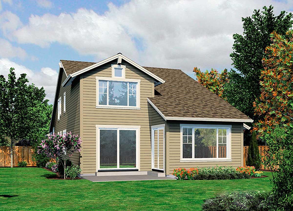 Plan 23275JD: 32-Foot-Wide Craftsman House Plan with Main Floor Master Suite - 2652 Sq Ft - Image #25 - Craftsman, Northwest