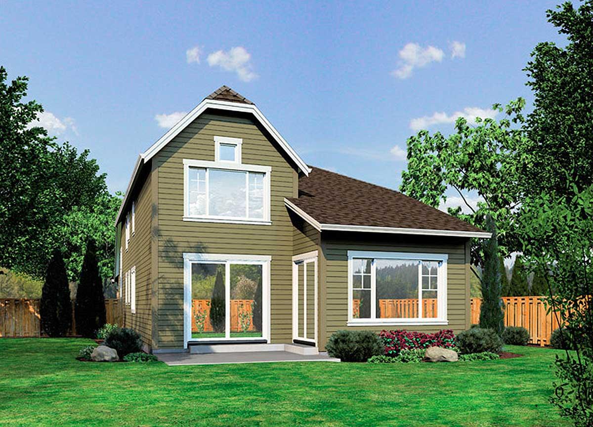 Plan 23276JD: 32-Foot-Wide Craftsman House Plan with Flex Room - 2652 Sq Ft - Image #25 - Craftsman, New American, Northwest