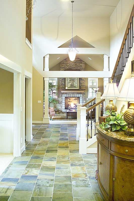 Plan 2328JD: Secluded Master Suite with Fireplace - Image #8 - Craftsman, Northwest, Shingle