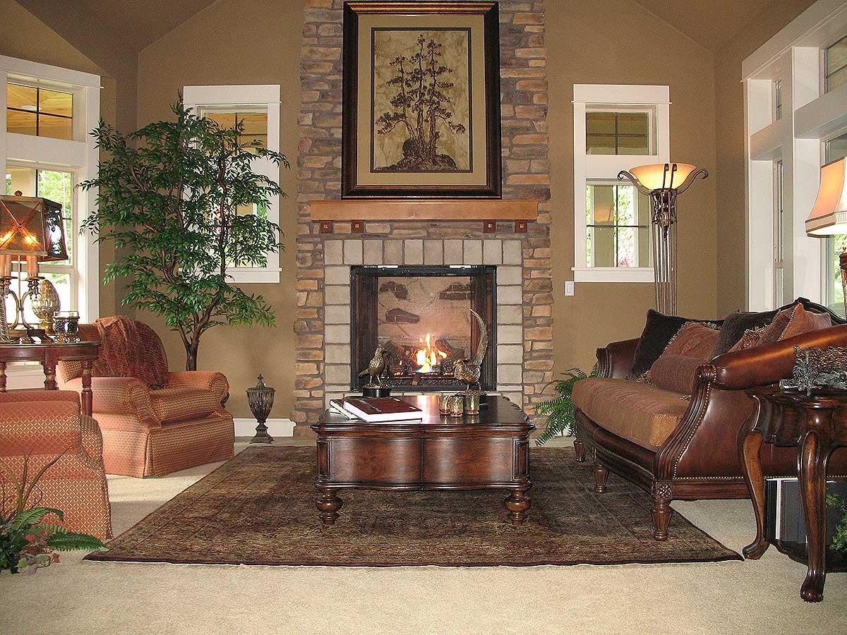 Plan 2328JD: Secluded Master Suite with Fireplace - Image #7 - Craftsman, Northwest, Shingle