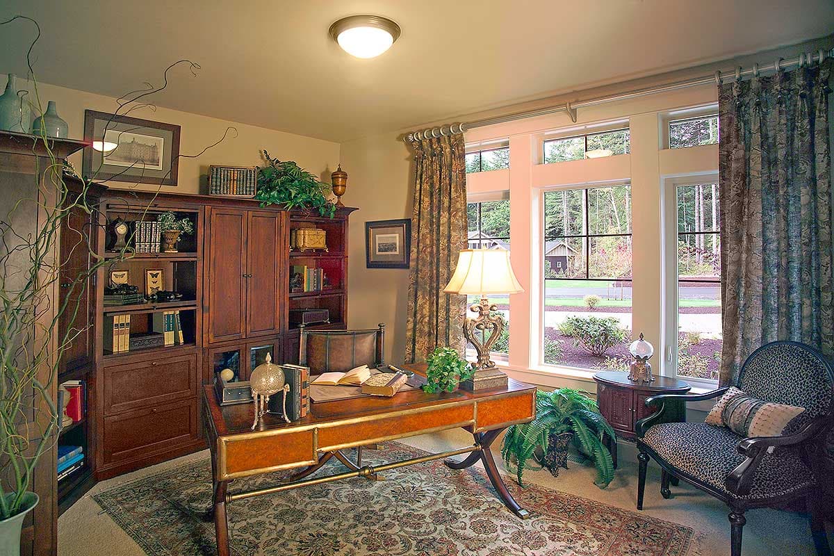 Plan 2328JD: Secluded Master Suite with Fireplace - Image #10 - Craftsman, Northwest, Shingle